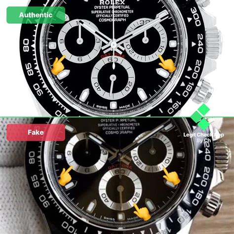 dial rolex fake vs real|how to tell if rolex is real.